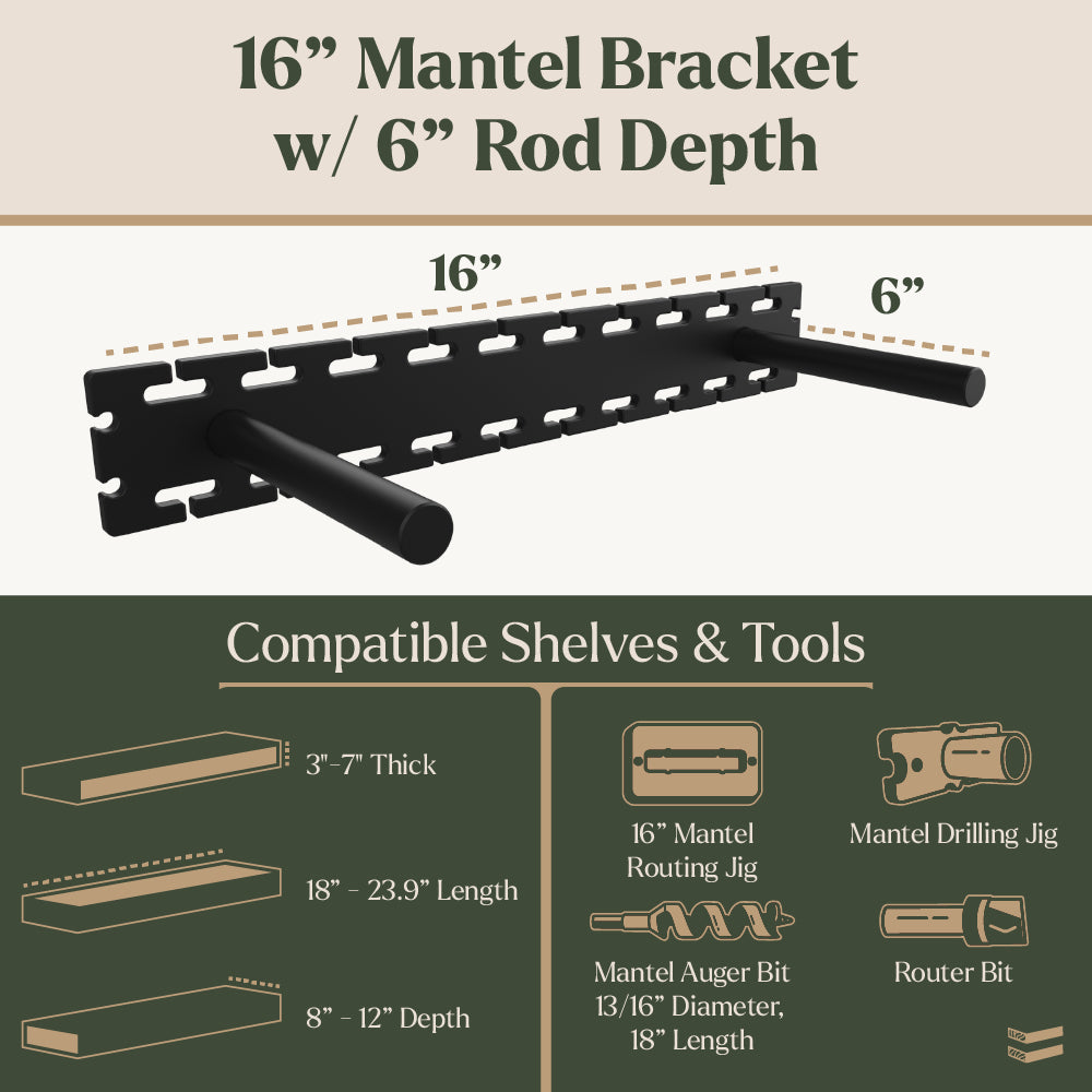 Studlock Mantel Bracket