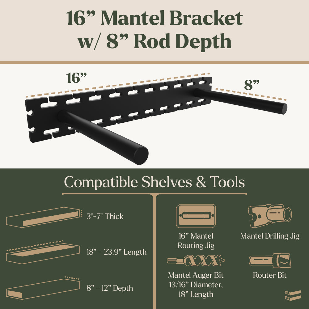 Studlock Mantel Bracket