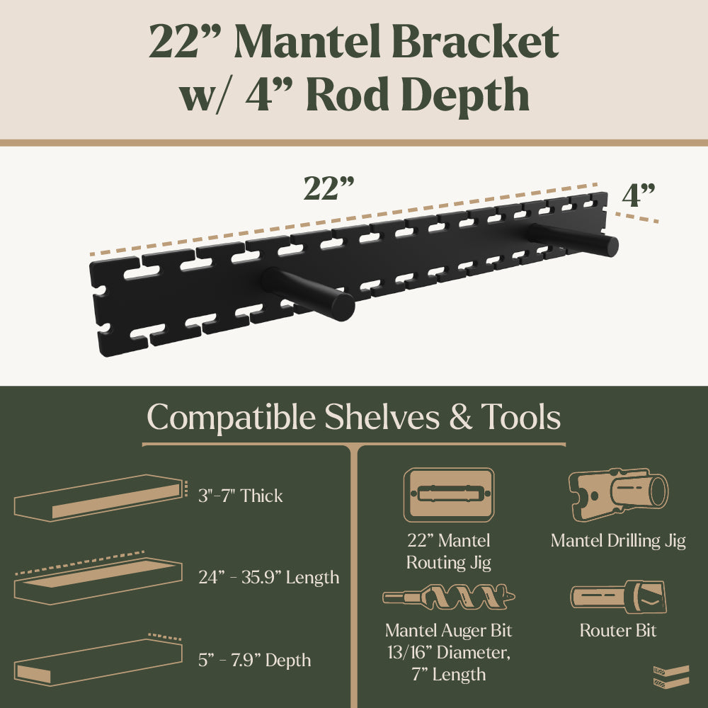 Studlock Mantel Bracket