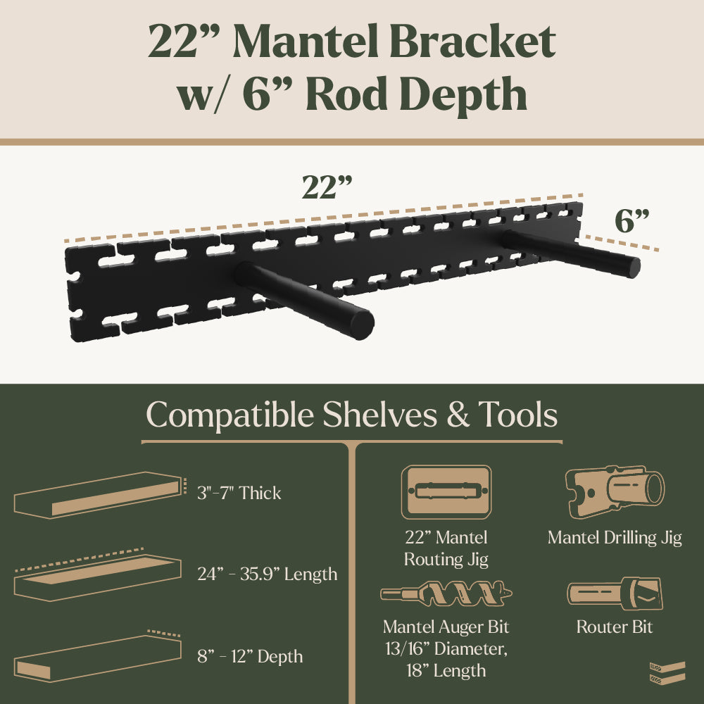 Studlock Mantel Bracket