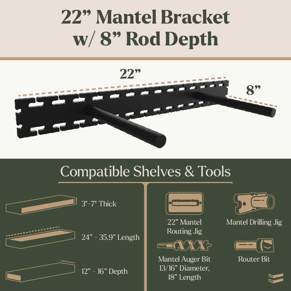 Studlock Mantel Bracket