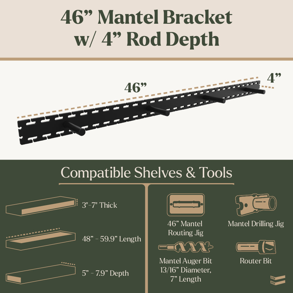 Studlock Mantel Bracket