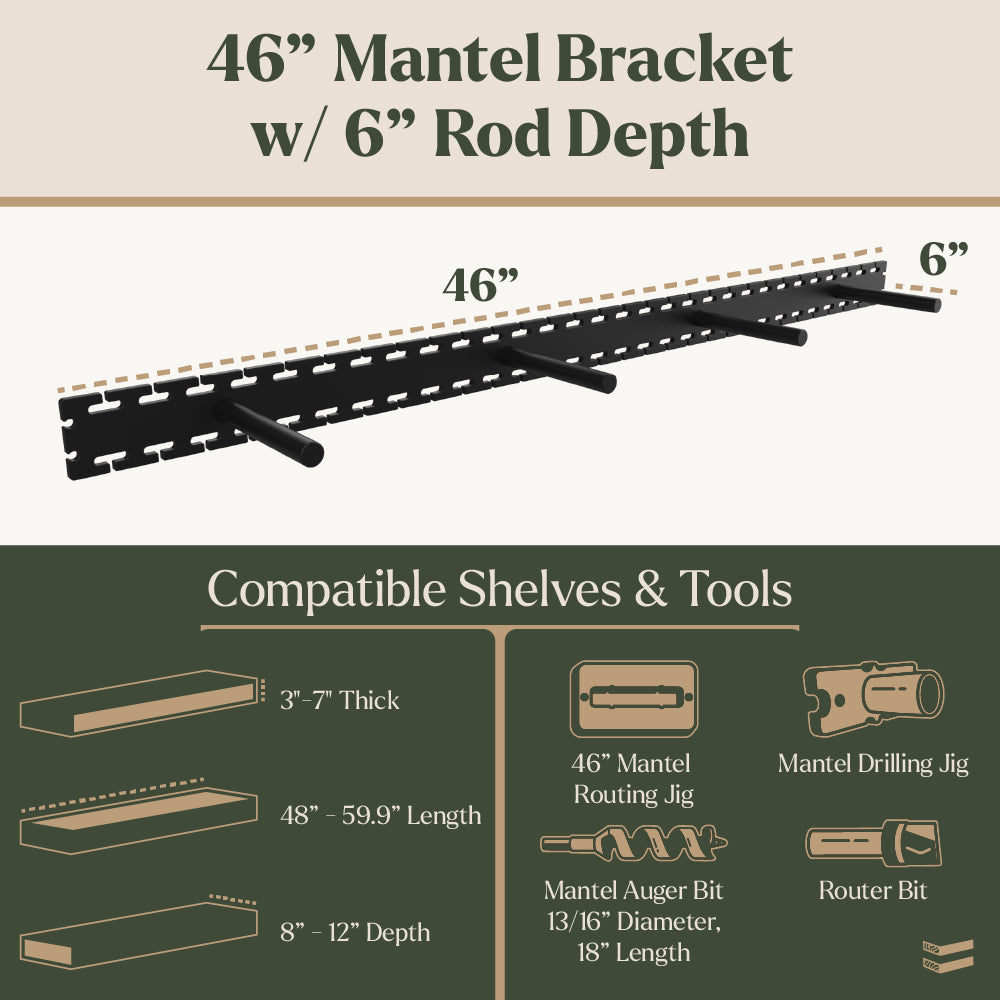 Studlock Mantel Bracket