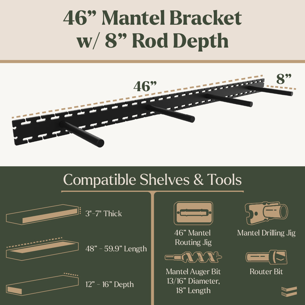 Studlock Mantel Bracket