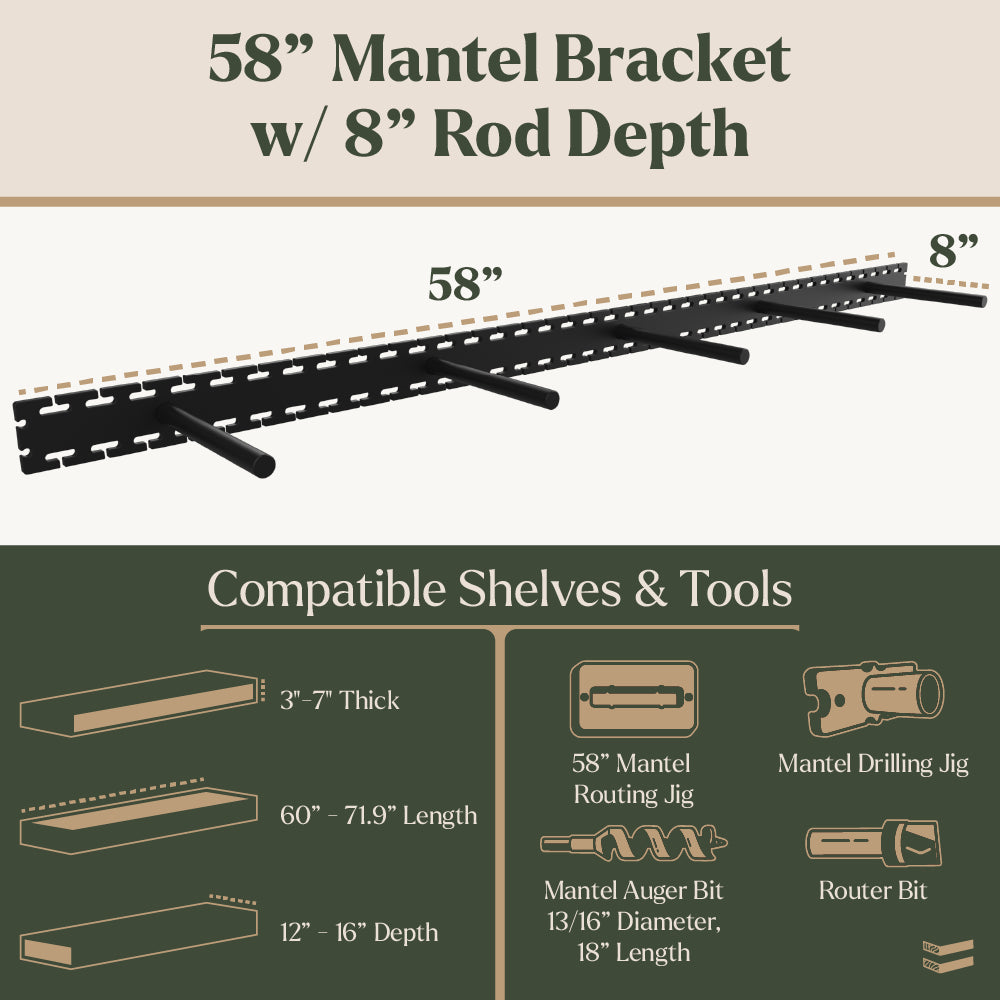 Studlock Mantel Bracket