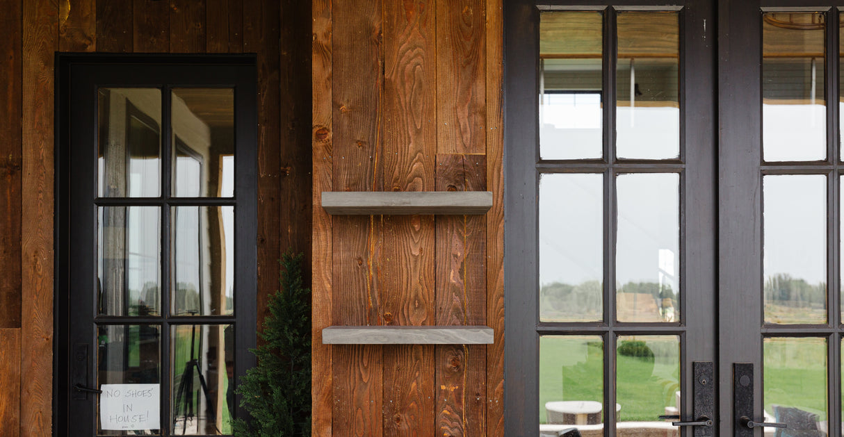 Outdoor Floating Shelf