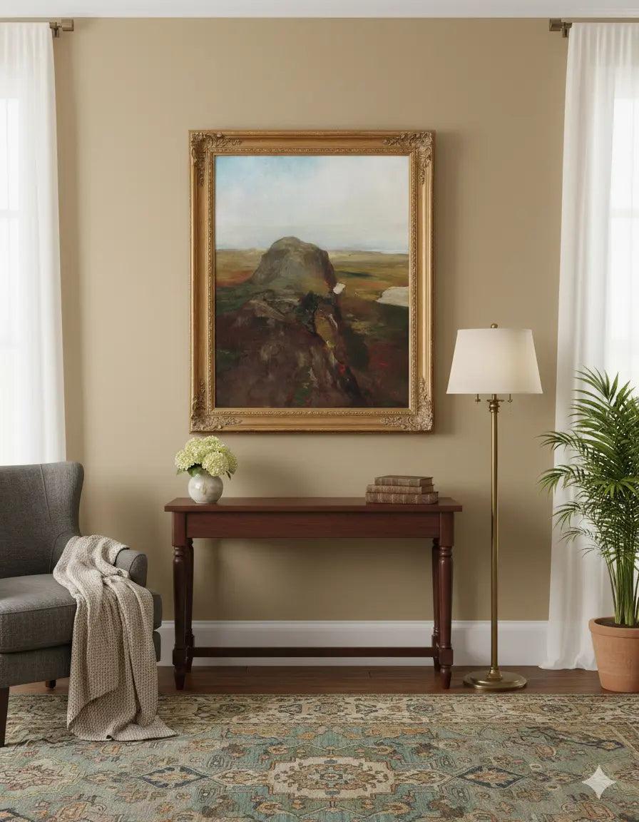 mock up of how image would looked framed