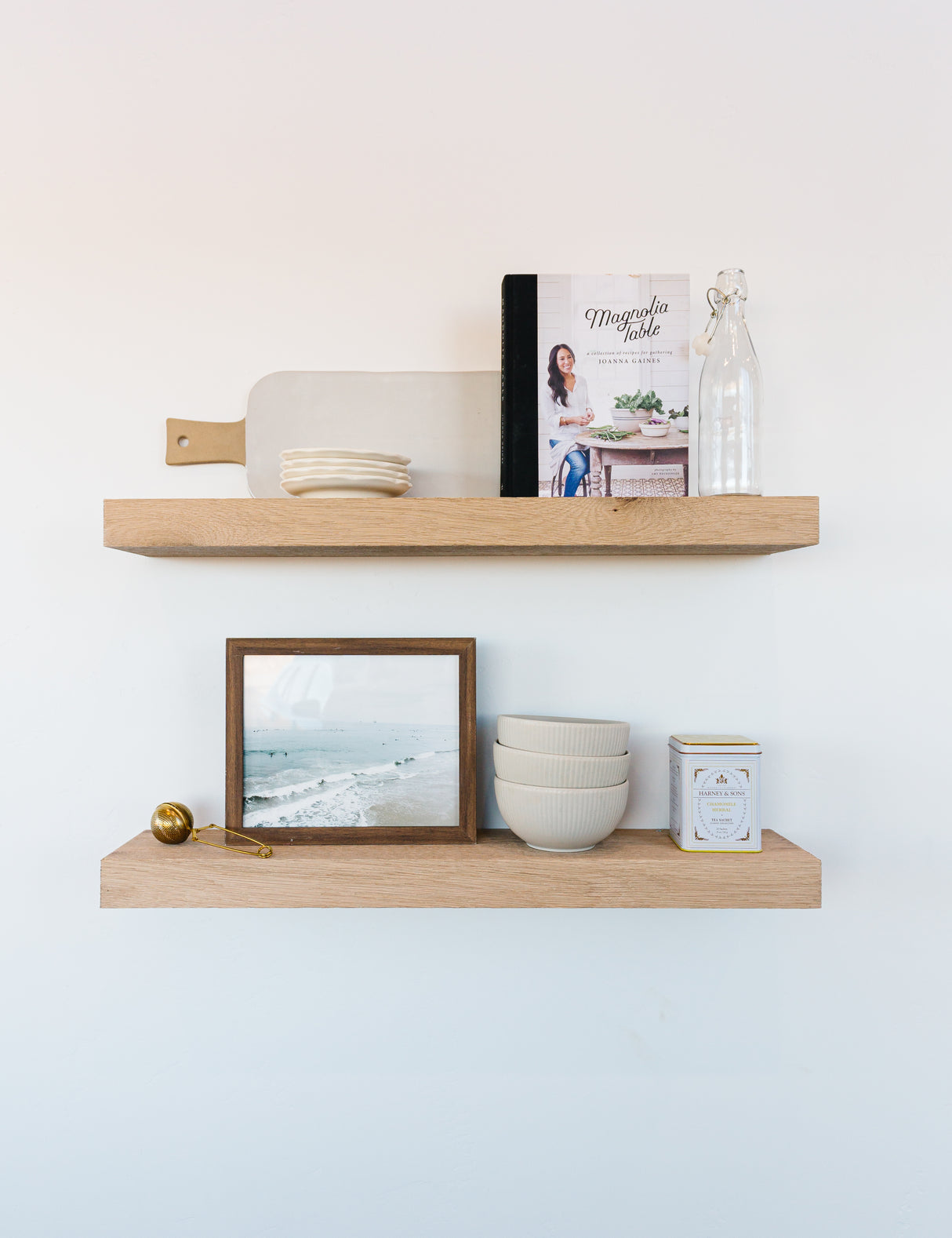 Rustic Set Floating Shelves