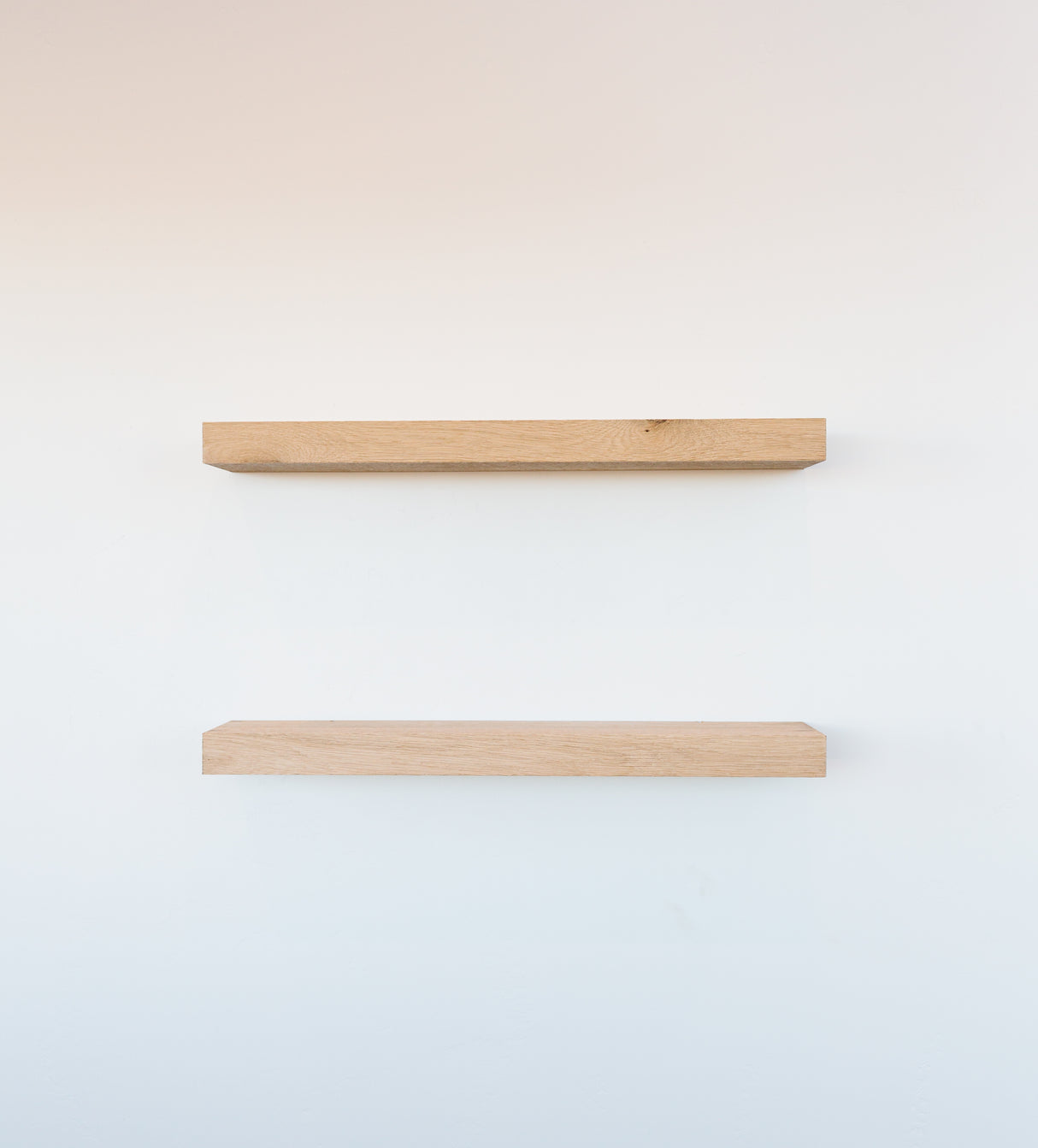 Rustic Set Floating Shelves