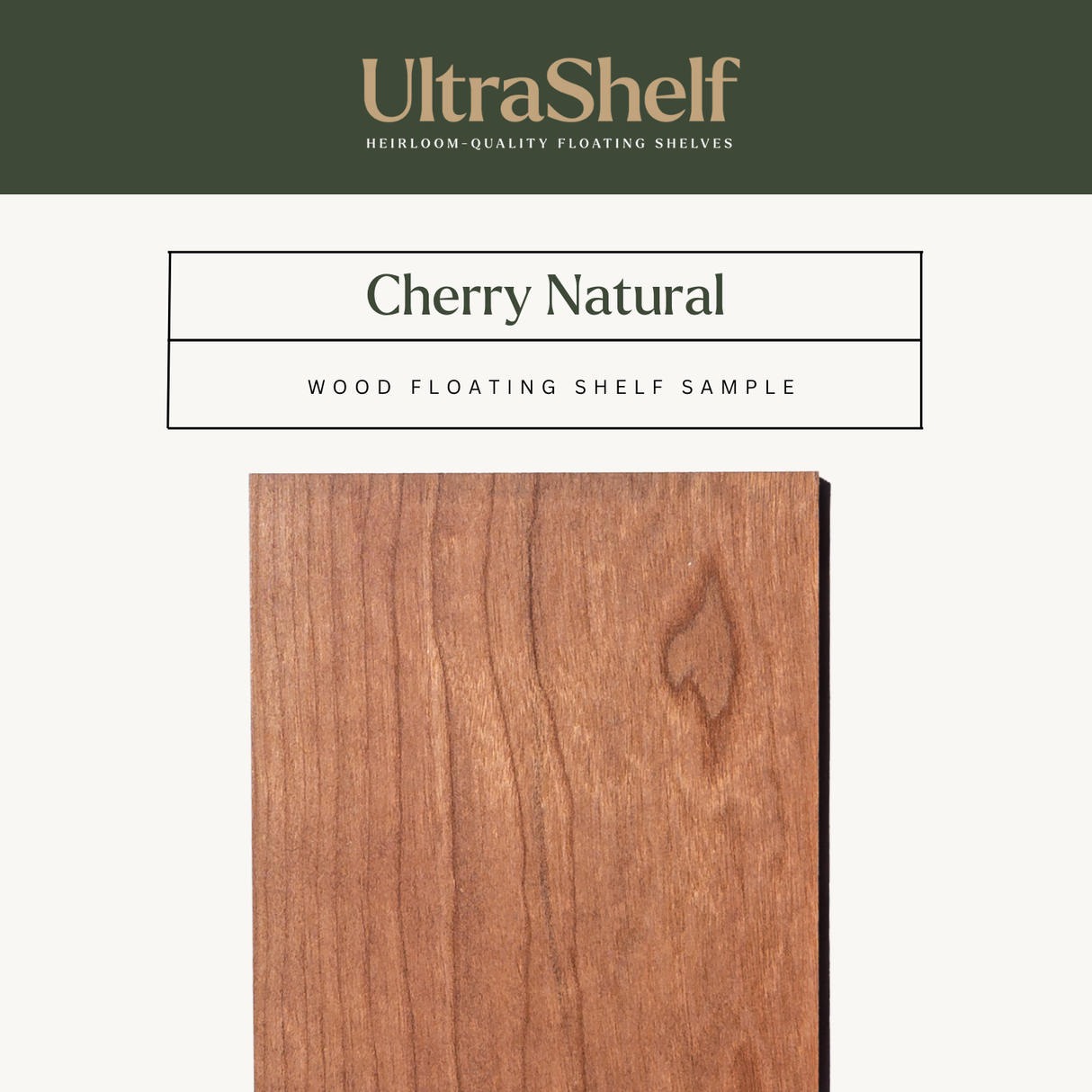 Cherry Floating Shelf