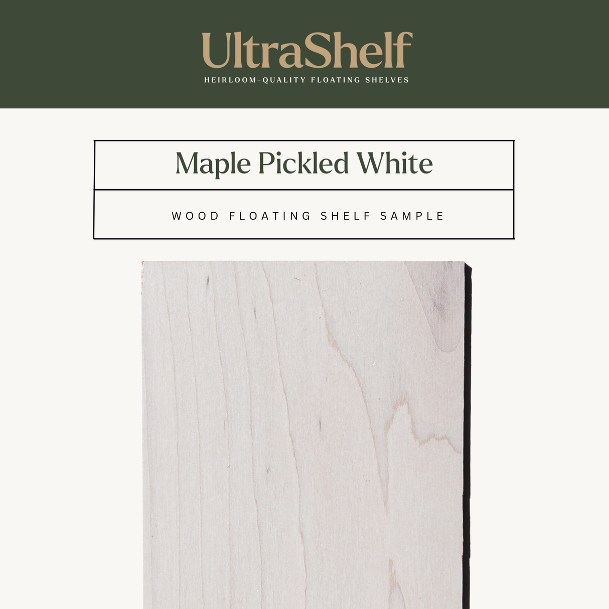 Maple Floating Shelf