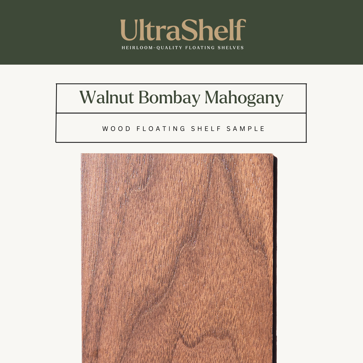 Walnut Floating Shelf