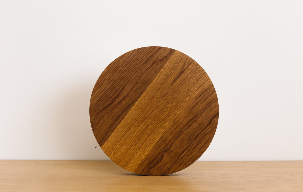 14" Round Solid Wood Cutting Board