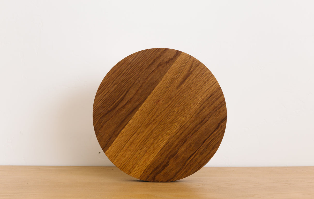 14" Round Solid Wood Cutting Board