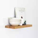 Ready-Made Ultra Thin White Oak Floating Shelf - Ultra Shelf