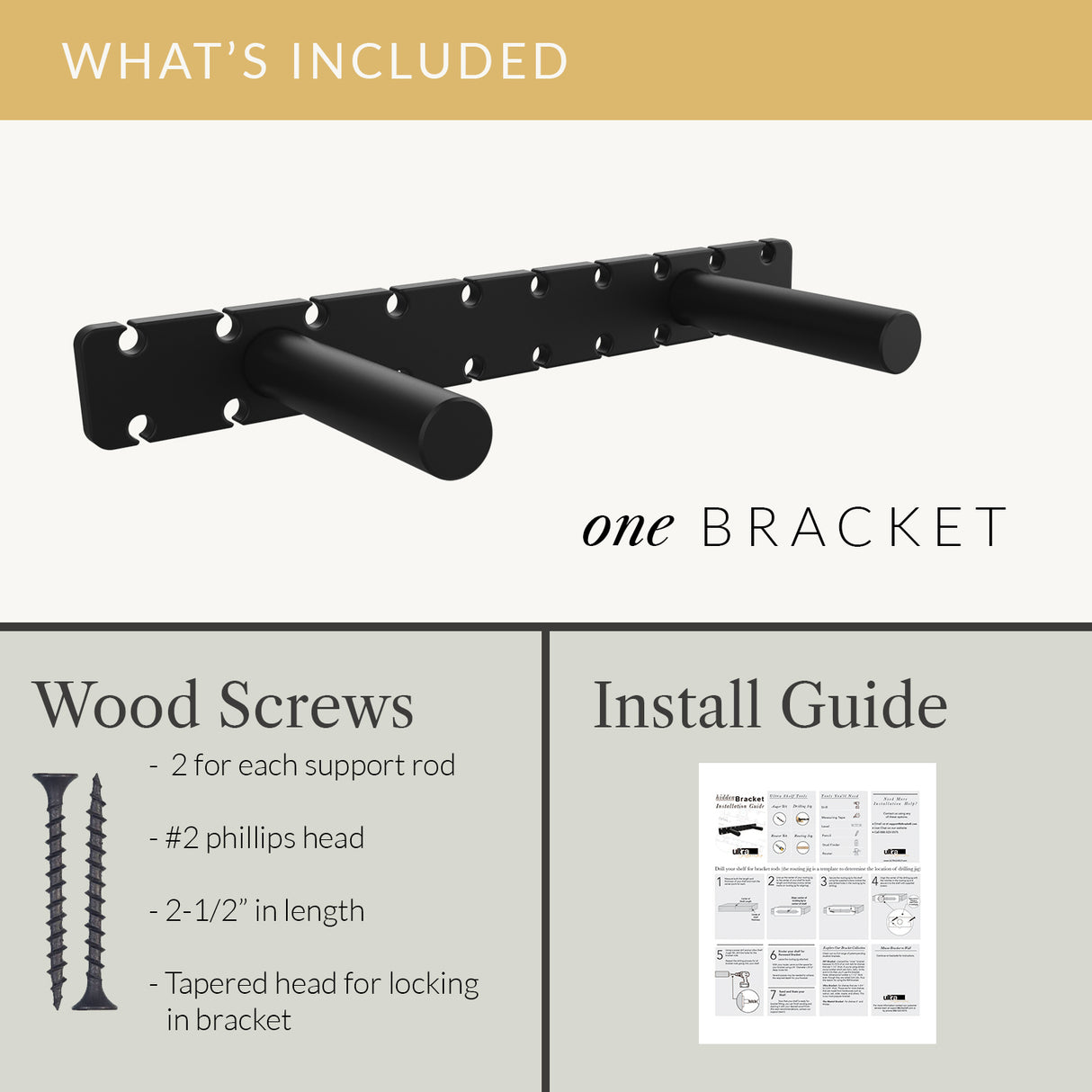 Studlock Ultra Bracket - Ultra Shelf