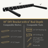 In Stock Studlock DIY Bracket - Ultra Shelf
