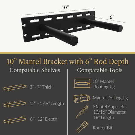 Studlock Mantel Bracket