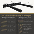 In Stock Studlock Ultra Bracket - Ultra Shelf