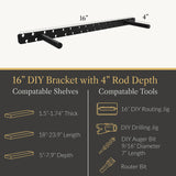 In Stock Studlock DIY Bracket - Ultra Shelf