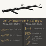 In Stock Studlock DIY Bracket - Ultra Shelf