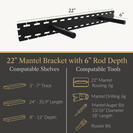 Studlock Mantel Bracket
