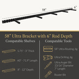 In Stock Studlock Ultra Bracket - Ultra Shelf