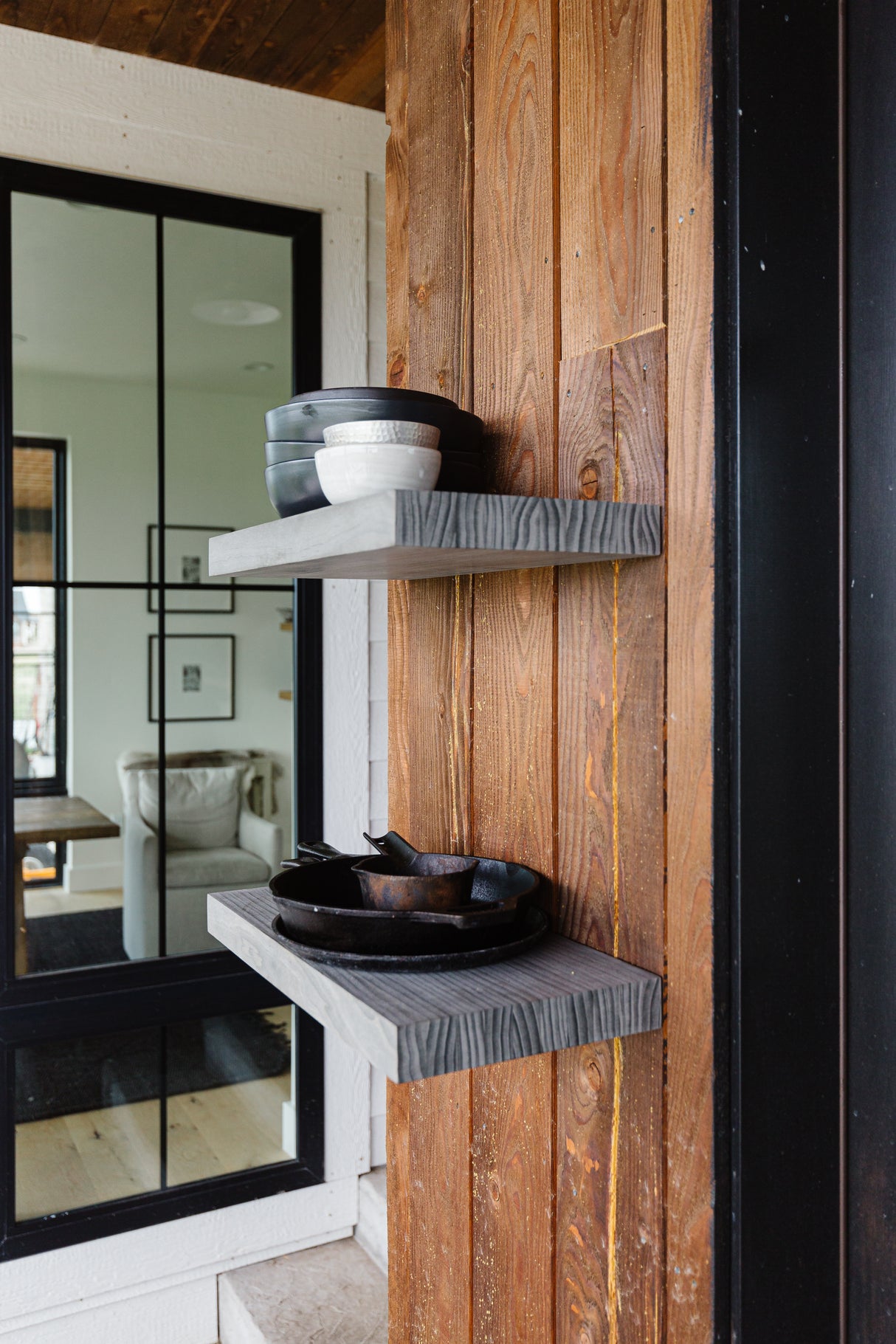 Outdoor Floating Shelf