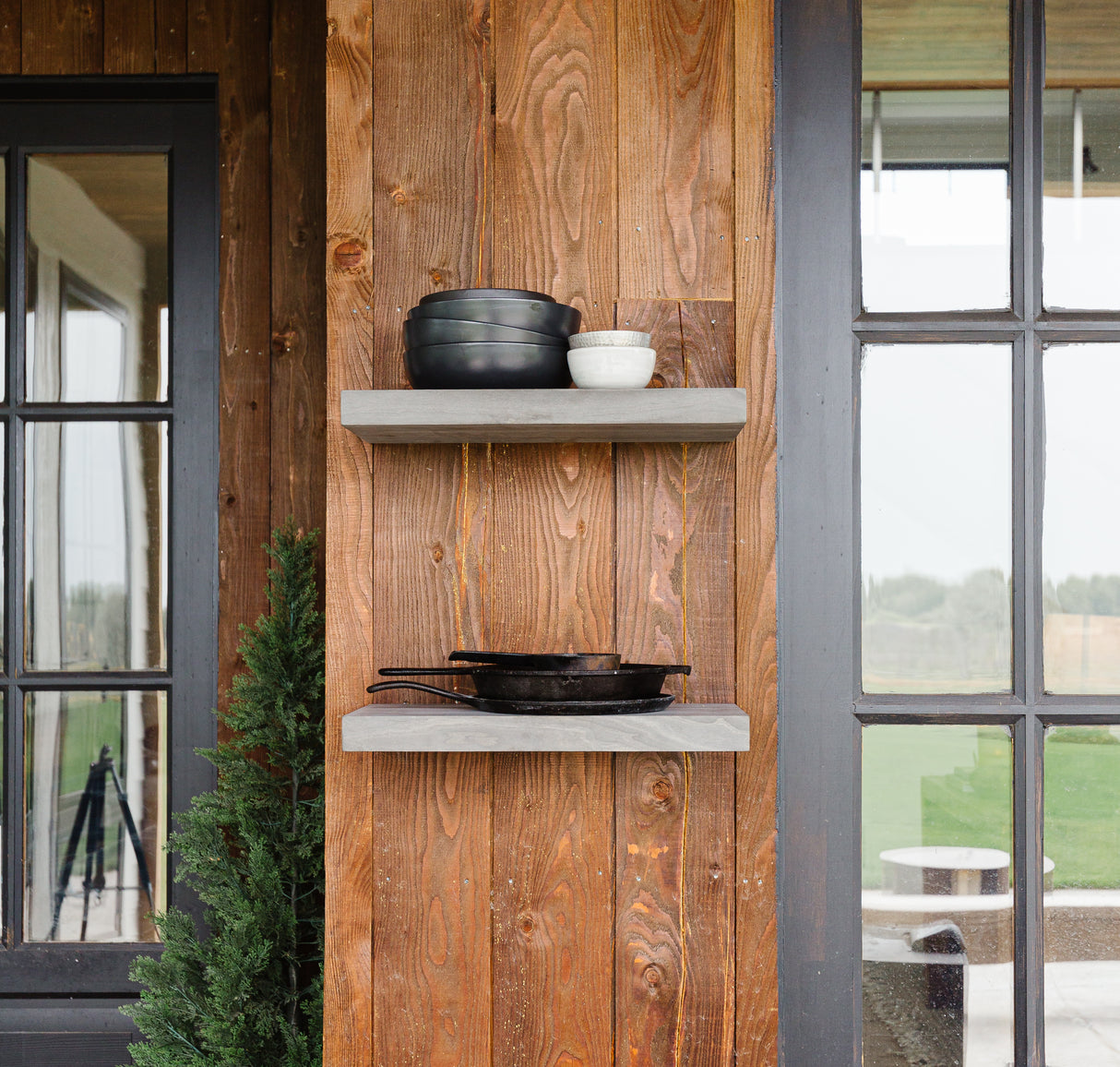 Outdoor Floating Shelf