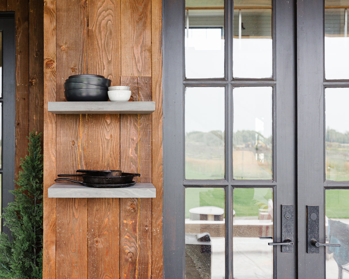 Outdoor Floating Shelf