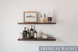 Basswood Floating Shelf