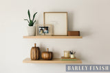 Basswood Floating Shelf