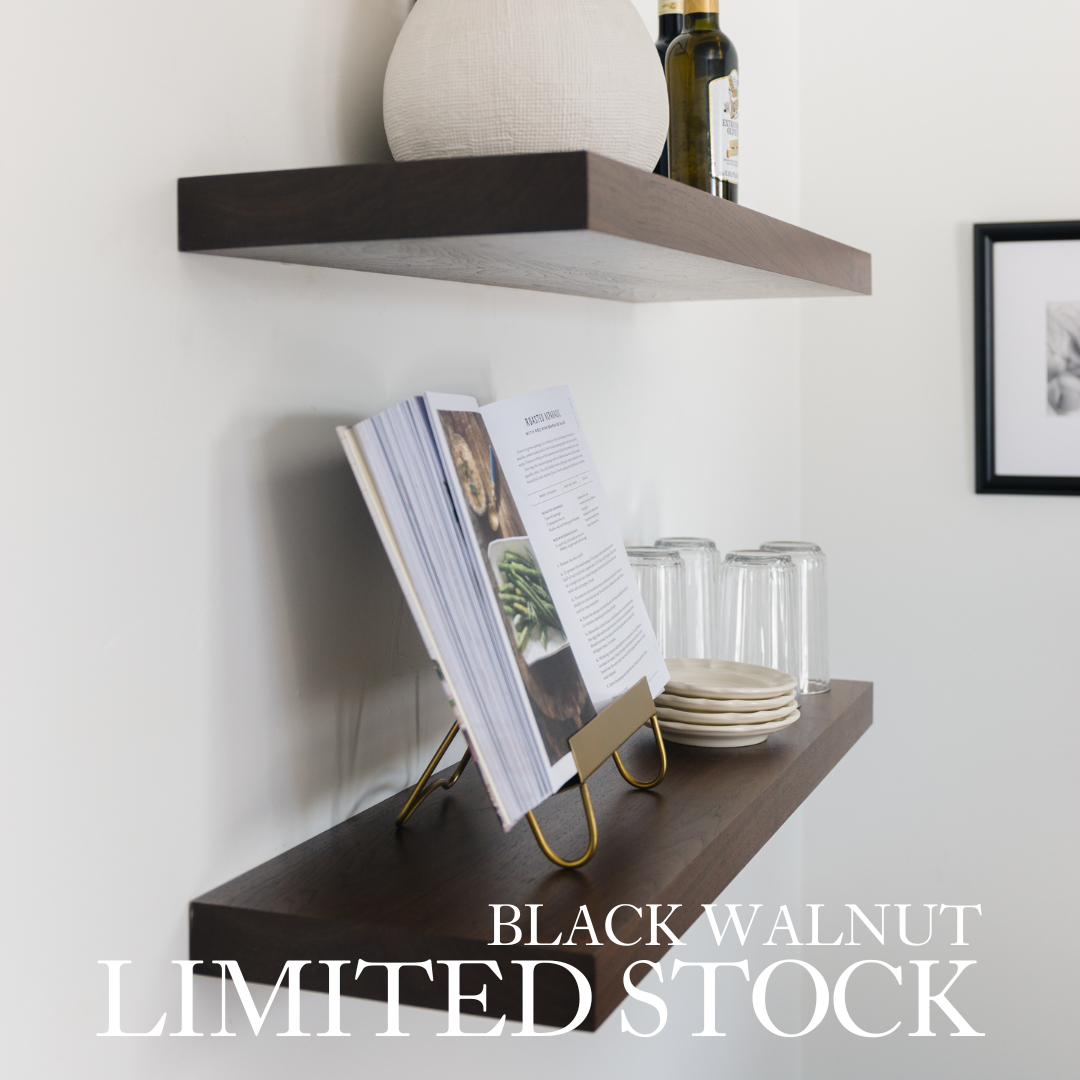 Limited Stock - Black Walnut - Ultra Shelf