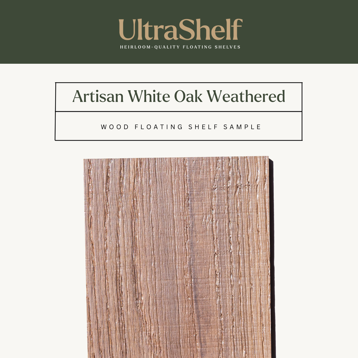 Artisan White Oak Samples