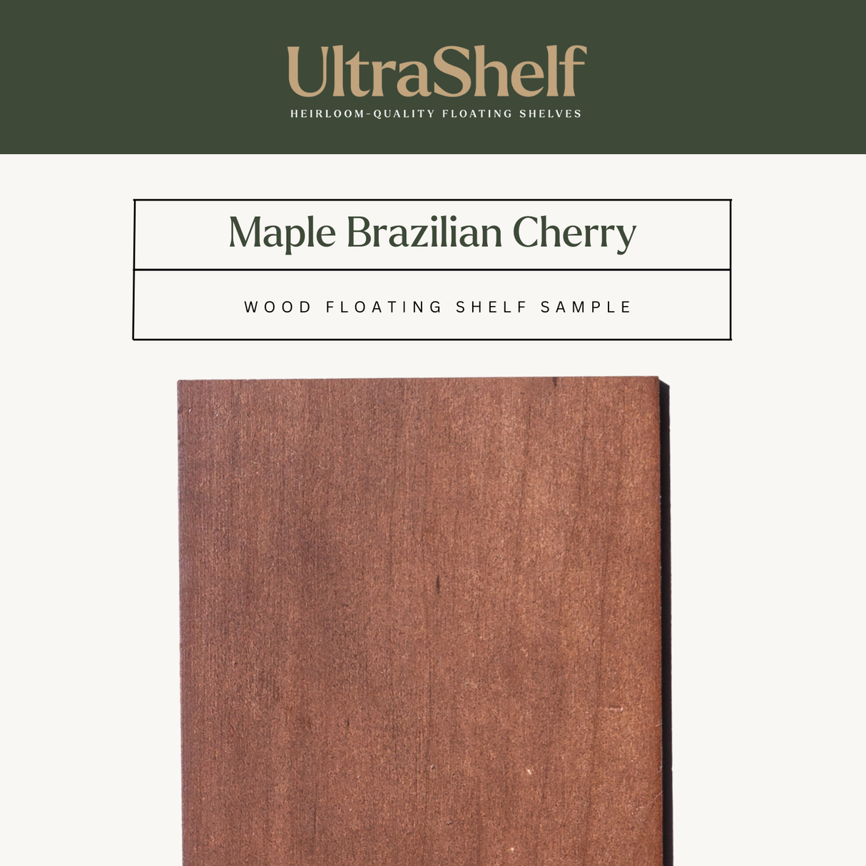 Maple Floating Shelf