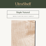 Maple Floating Shelf
