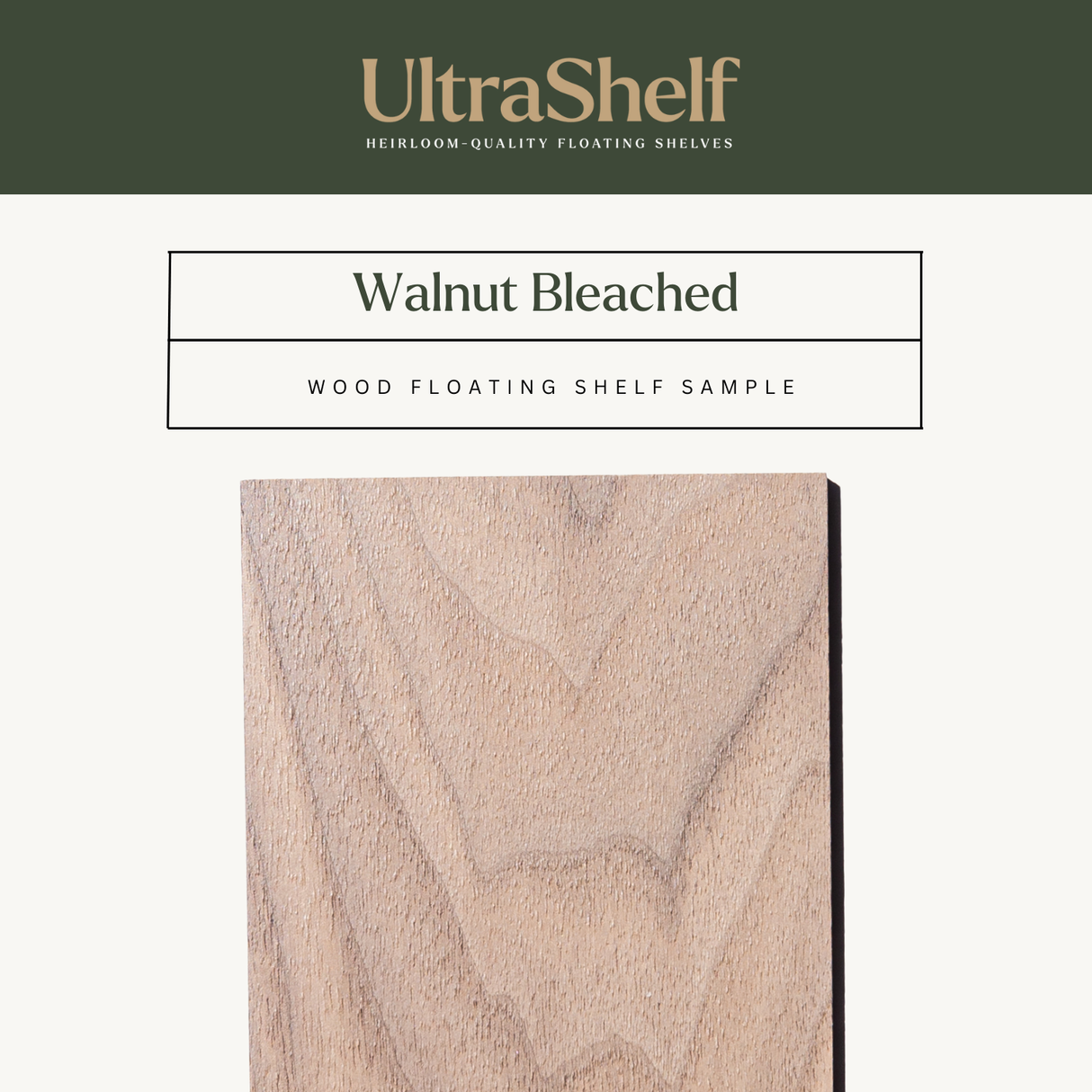 Walnut Floating Shelf