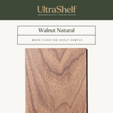 Walnut Floating Shelf