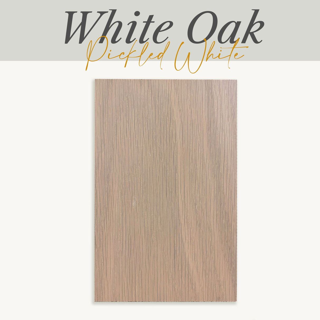 White Oak Samples – Ultra Shelf