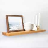 Ready-Made Ultra Thin Maple Floating Shelf - Ultra Shelf