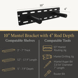 Studlock Mantel Bracket - Ultra Shelf