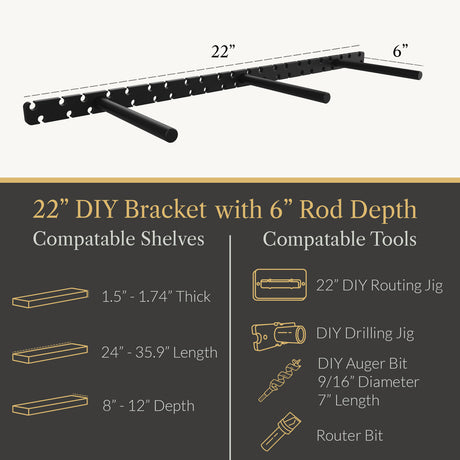 Studlock DIY Bracket - Ultra Shelf