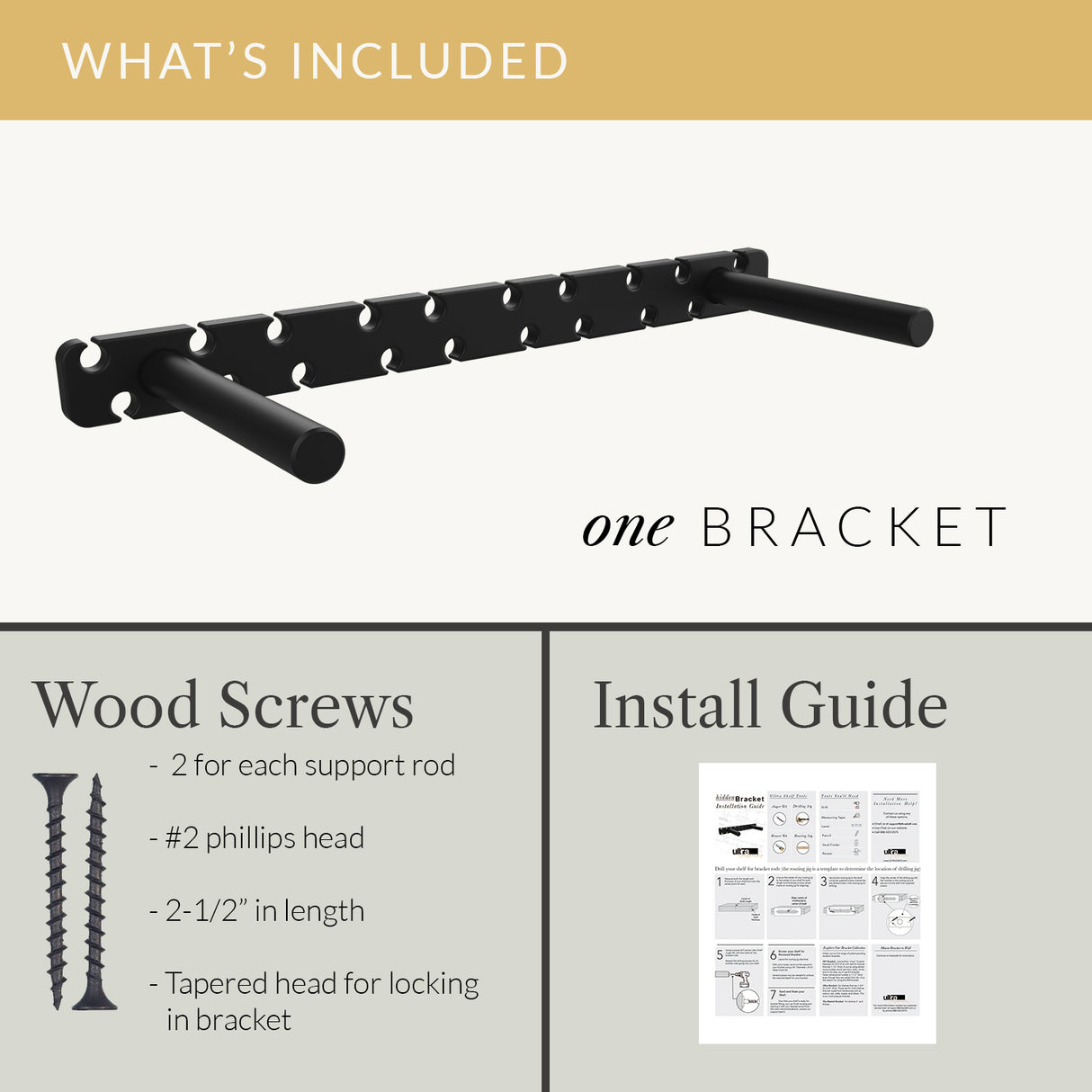 Studlock DIY Bracket - Ultra Shelf