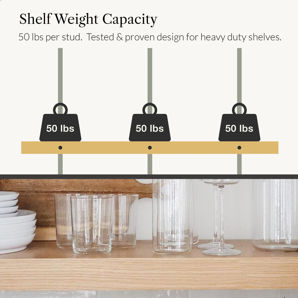 Studlock DIY Bracket - Ultra Shelf