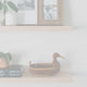 Ultra-Thin Maple Floating Shelf with Natural Finish