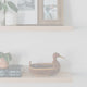 Minimalist Maple Floating Shelf with Natural Finish